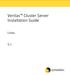 Veritas Cluster Server Installation Guide