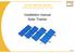 Installation manual Solar Tracker