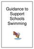 Guidance to Support Schools Swimming