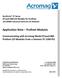 Application Note Profinet Modules