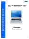 Dell Inspiron 1501 Everyday Entertainment DELL INSPIRON 1501 REVIEWERS GUIDE. Everyday Entertainment