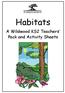 Habitats. A Wildwood KS2 Teachers Pack and Activity Sheets