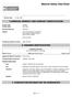 Material Safety Data Sheet