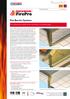 Fire Barrier Systems. For inhibiting the spread of fire and smoke in concealed spaces