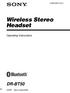 Wireless Stereo Headset