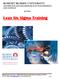 Lean Six Sigma Training