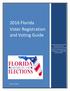 2016 Florida Voter Registration and Voting Guide