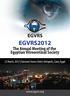 22 March, 2012 Fairmont Towers Hotel, Heliopolis, Cairo, Egypt. www.egvrs.org