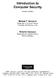 Computer Security. Introduction to. Michael T. Goodrich Department of Computer Science University of California, Irvine. Roberto Tamassia PEARSON