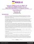 Using the WASI II with the WISC IV: Substituting WASI II Subtest Scores When Deriving WISC IV Composite Scores