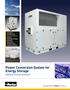 Catalogue 2009. Power Conversion System for Energy Storage. 890GT-B Product Brochure