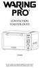 Convection TCO650. For your safety and continued enjoyment of this product, always read the instruction book carefully before using.