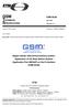 GSM GSM 09.08 TECHNICAL April 1997 SPECIFICATION Version 5.1.0