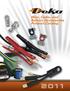 Wire, Cable, and Battery Accessories Product Catalog