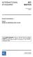 INTERNATIONAL STANDARD