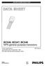 DATA SHEET. BC546; BC547; BC548 NPN general purpose transistors DISCRETE SEMICONDUCTORS. 1997 Mar 04