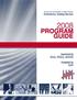 2008 PROGRAM GUIDE Proficiency Testing Service AAB
