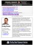 Craig Grant. Half Day Course List. The Real Estate Technology Institute (RETI) O: 352-400-4857 C: 352-514-7558 E: Craig@RETI.ws W: www.reti.