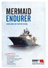 MERMAID ENDURER DIVING AND ROV SUPPORT VESSEL