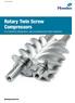 Rotary Twin Screw Compressors