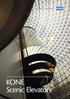 MACHINE-ROOM-LESS AND MACHINE-ROOM ELEVATOR SOLUTIONS KONE Scenic Elevators