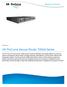 HP ProCurve Secure Router 7000dl Series