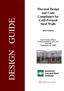 DESIGN GUIDE. Thermal Design and Code Compliance for Cold-Formed Steel Walls. 2015 Edition