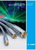 COAXIAL, TRIAXIAL, MULTI & MIXED CONNECTORS SHORT FORM CATALOGUE