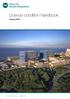 Licence condition handbook