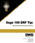 Sage 100 ERP (MAS 90/200) Keyboard Shortcuts