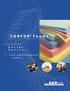 CONFOR. Foams. For comfort-management. products