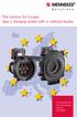 The solution for Europe: Type 2 charging socket with or without shutter