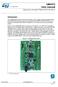 UM1472 User manual. Discovery kit with STM32F407VG MCU. Introduction