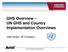 GHS Overview UN GHS and Country Implementation Overviews