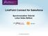 LinkPoint Connect for Salesforce Synchronization Tutorial Lotus Notes Edition