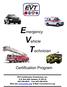 Emergency Vehicle Technician