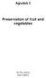 Agrodok 3 Preservation of fruit and vegetables