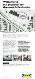 Welcome to our proposal for Greenwich Peninsula