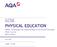 GCSE PHYSICAL EDUCATION