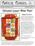 T T. Chinese Lunar New Year. Happy New Year! January/February 2013 Volume 2 Issue 1