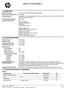 SAFETY DATA SHEET. This product is a black toner preparation that is used in HP Color LaserJet CP1515, CP1518, CP1215 and CM1312 MFP series printers.