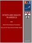 SPORTS AND HEALTH IN AMERICA