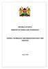 REPUBLIC OF KENYA MINISTRY OF SCIENCE AND TECHNOLOGY SCIENCE, TECHNOLOGY AND INNOVATION POLICY AND STRATEGY