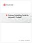 Polycom Scheduling Guide for Microsoft Outlook