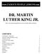 DR. MARTIN LUTHER KING JR.
