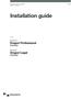 Dragon speech recognition Enterprise solution. Installation guide. For: