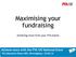 Maximising your fundraising. Achieving more from your PTA events