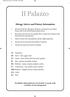 Il Palazzo. Allergy Advice and Dietary Information