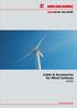 Cable & Accessories for Wind Turbines 2009. www.helukabel.de