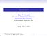 Correlation. Alan T. Arnholt Department of Mathematical Sciences Appalachian State University arnholt@math.appstate.edu